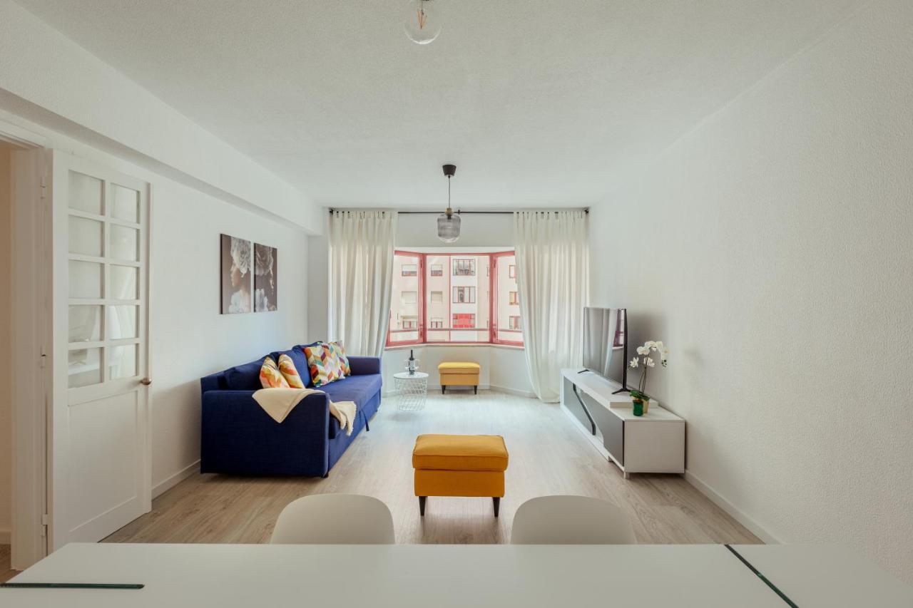 Elegant 3 Bedroom Apt - City Centre - Garage - Metro Lisboa Eksteriør billede